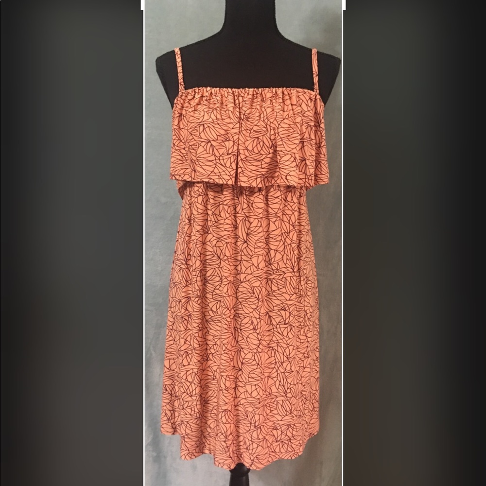 🎉HP🎉 Soma Peach Jersey Soft Convertible Dress